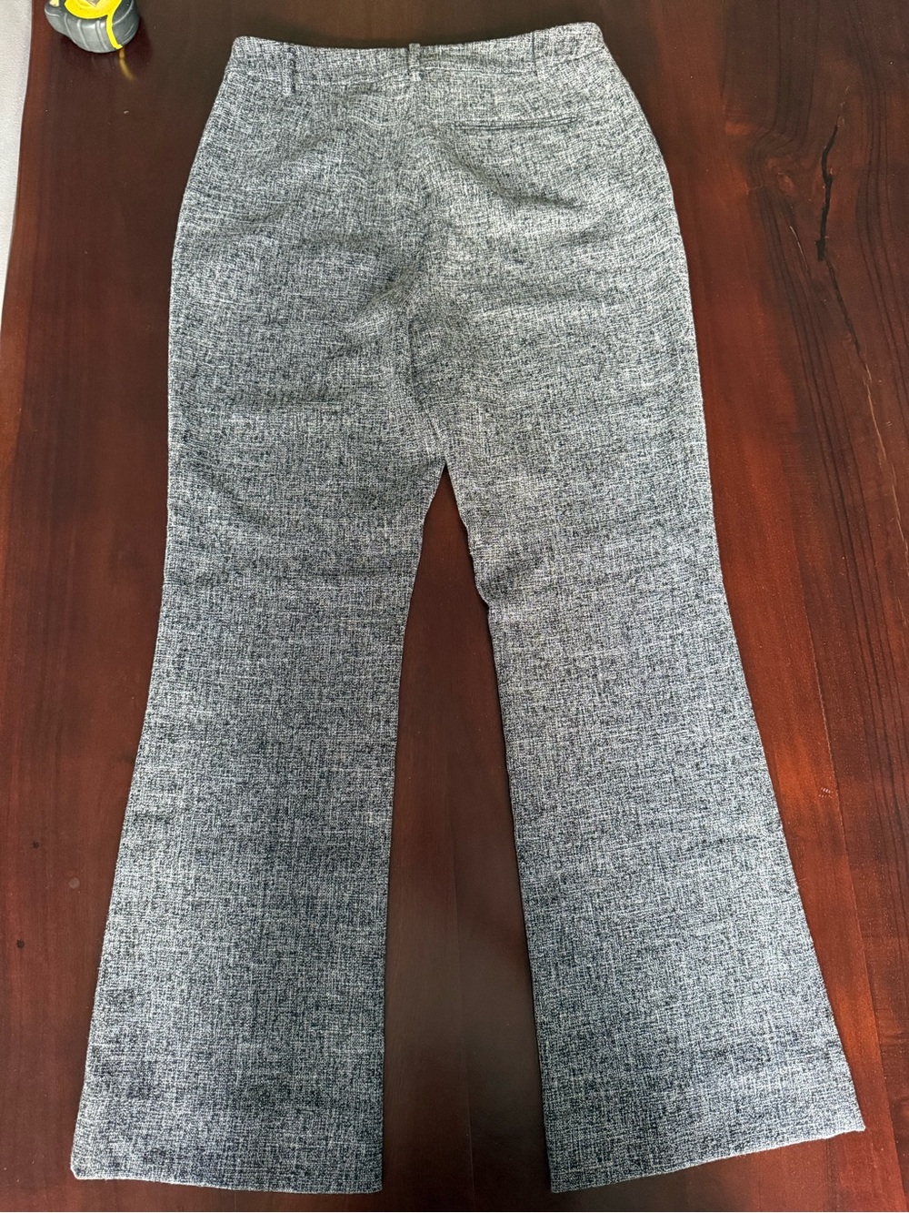 Something Navy Gray Tweed Trouser - Picture 7 of 7
